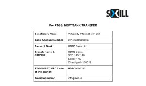 SXILL Payment Information