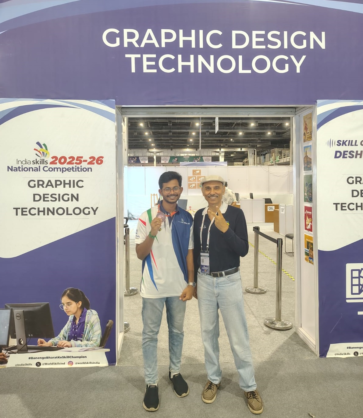 SXILL congratulates Graphic Design Technology (GDT) Winners at Indiaskills National Competition