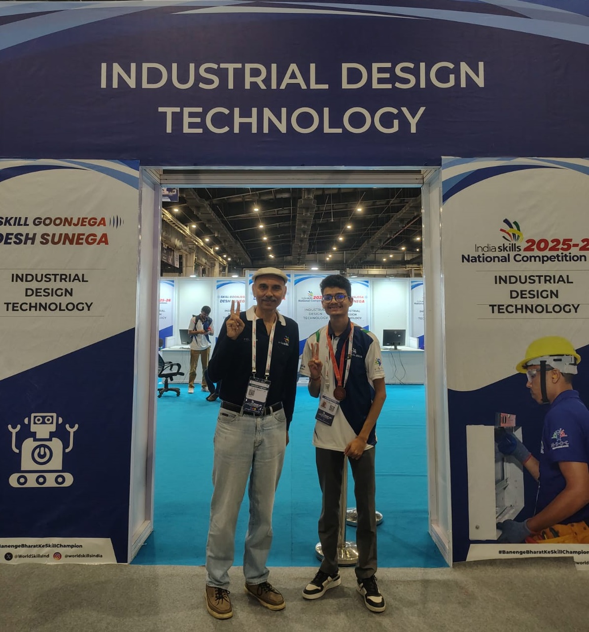 SXILL congratulates Industrial Design Technology (IDT) Winners at Indiaskills National Competition